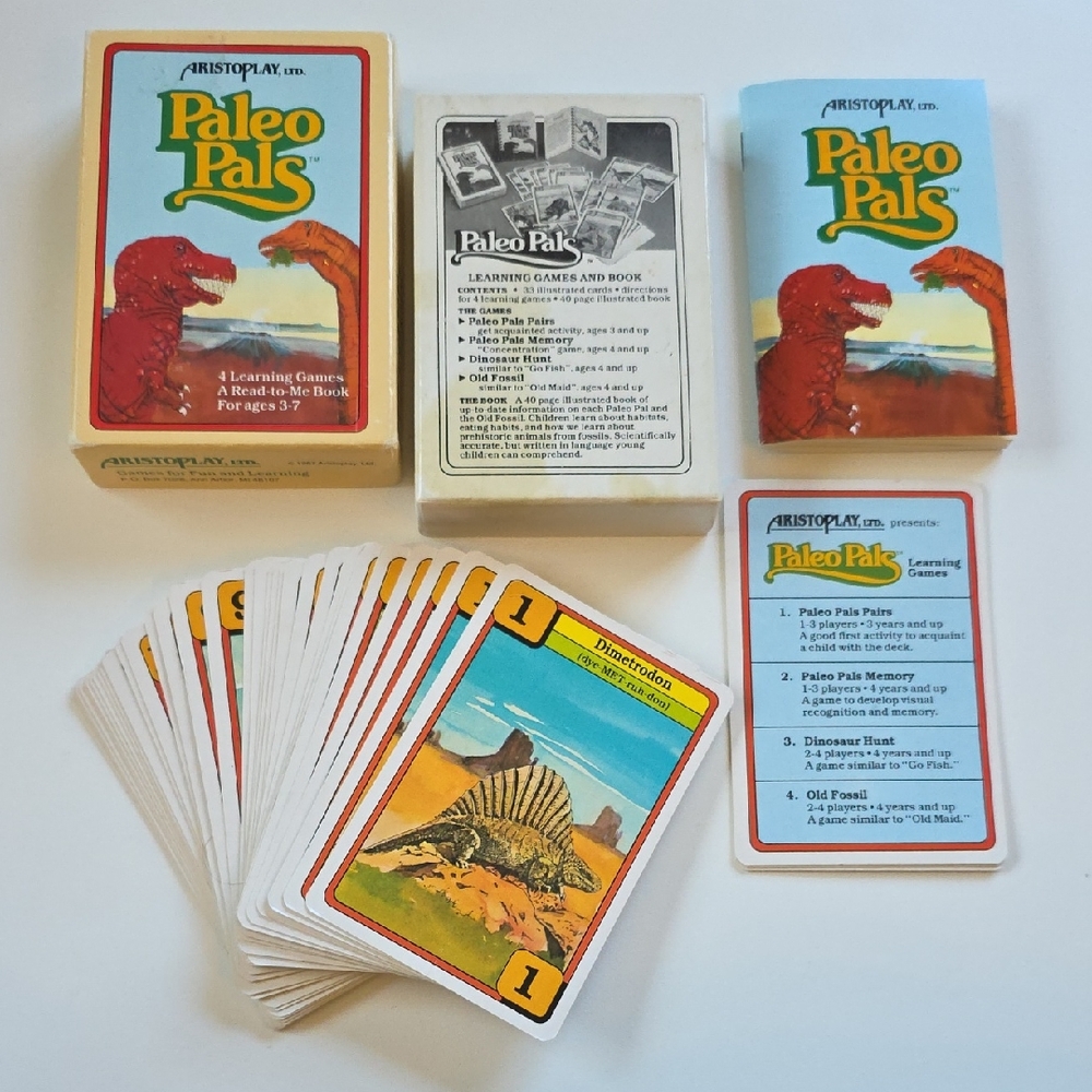 Paleo Pals Dinosaur Card Game